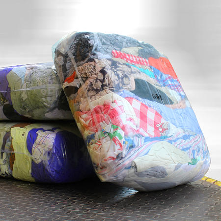  BCPT Čisticí hadry - bavlna, color, páraná, trikot, balík 10 kg