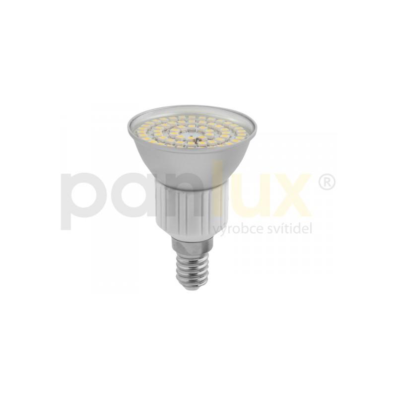 Panlux E14-L7/T SMD 48LED světelný zdroj 230V 3,5W E14, hliník - teplá bílá DOPRODEJ