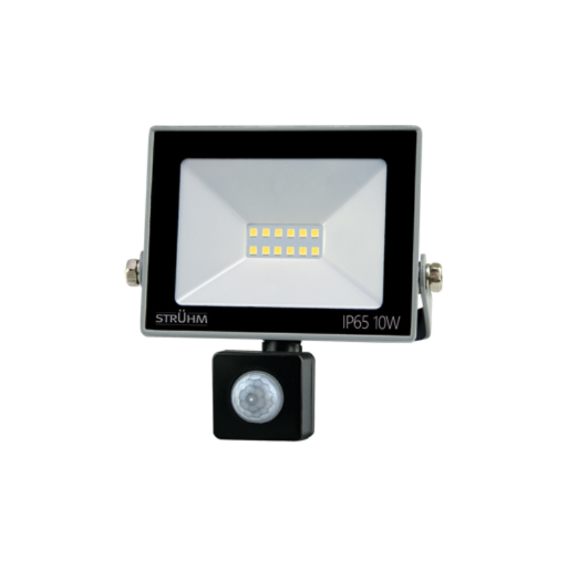 Damija 03772 Reflektor KROMA LED S 10W 810lm 4500K IP65 120°  pohyb.senzor šedá