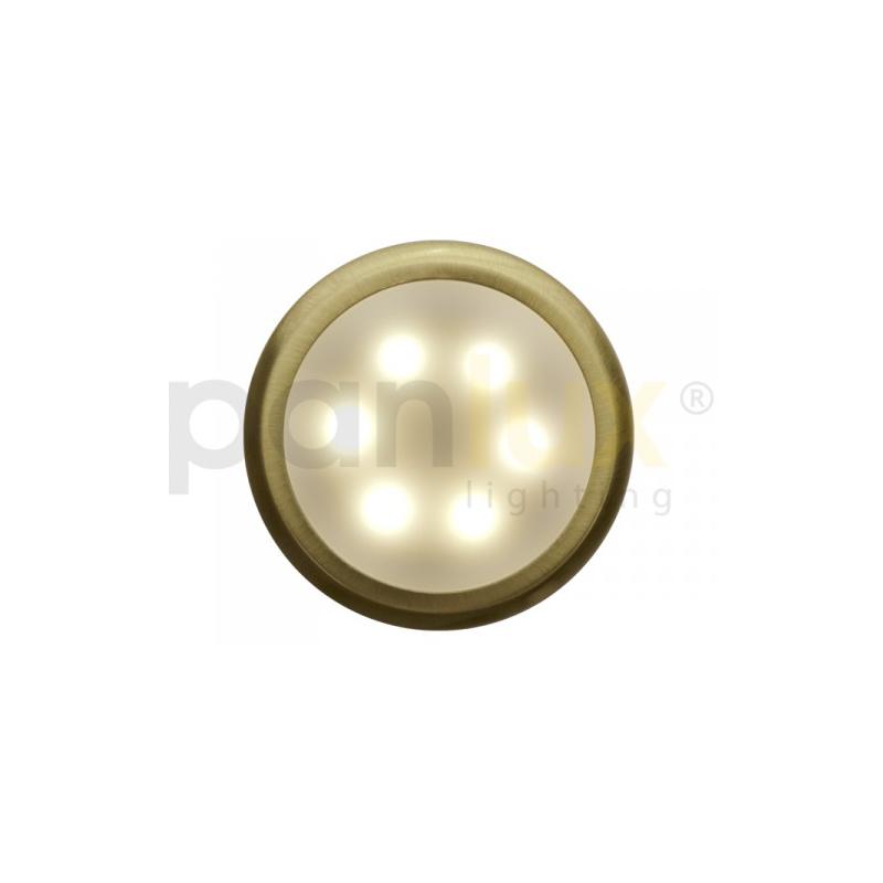 Panlux D3/ZBT DEKORA 3 dekorativní LED svítidlo, zlatá - teplá bílá