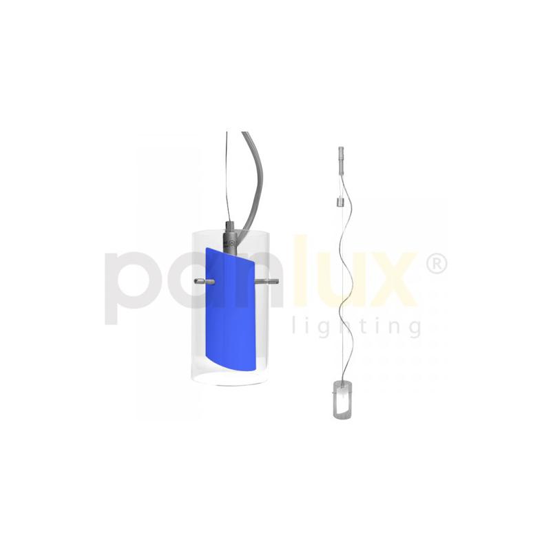 Panlux L1ZN-5/M TUBO nastavitelné lištové svítidlo, modrá