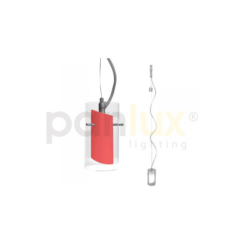 Panlux L1ZN-5/R TUBO nastavitelné lištové svítidlo, červená