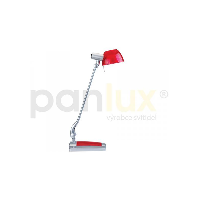 Panlux STG1/R GINEVRA UNO stolní lampička, červená