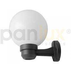 Panlux ZOK-N-20/C PARK N zahradní nástěnné svítidlo na zeď, černá - kouřová