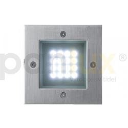 Panlux ID-B04B/S INDEX 16 LED venkovní vestavné svítidlo - studená bílá