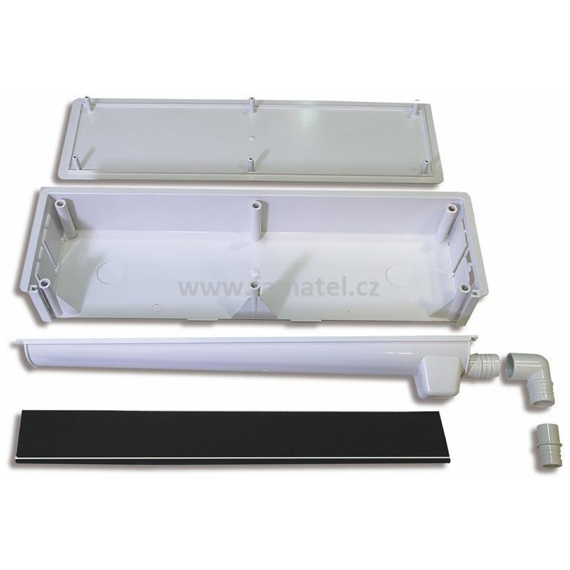 Famatel 3208 Krabice IP30 pro jednotku klimatizace, pod omítku, 396x112x55mm