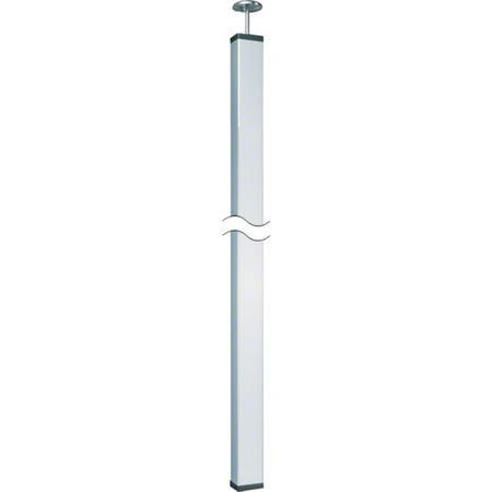 Hager DAS8025009010 DA200-80 pilířek s rozpěrkou jednostranný 2,5 - 2,8m,  bílá
