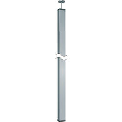 Hager DAS802500ELN DA200-80 pilířek s rozpěrkou jednostranný 2,5 - 2,8m,  přírodní elox