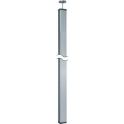 Hager DAS803100ELN DA200-80 pilířek s rozpěrkou jednostranný 3,1 - 3,4m,  přírodní elox