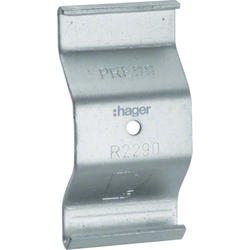 Hager R2290VERZ Kabelová příchytka,  pro kanál LFS š. 60 mm - ocel. plech,  pozink.