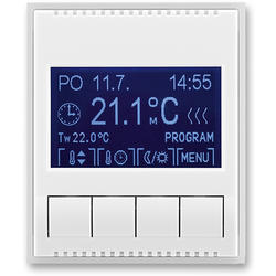 ABB 3292E-A10301 01 Termostat univerzální programovatelný (ovládací jednotka), bílá/ledová bílá