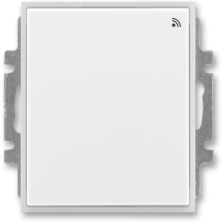 ABB 3299E-A23108 01 Spínač s krátkocestným ovladačem, s přijímačem radiofrekvenčního (RF) signálu, bílá / ledová bílá