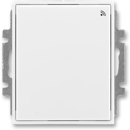 ABB 3299E-A23108 03 Spínač s krátkocestným ovladačem, s přijímačem radiofrekvenčního (RF) signálu, bílá / bílá