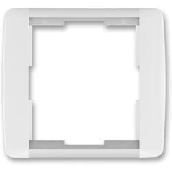 ABB 3901E-A00110 01 Rámeček jednonásobný, bílá/ledová bílá