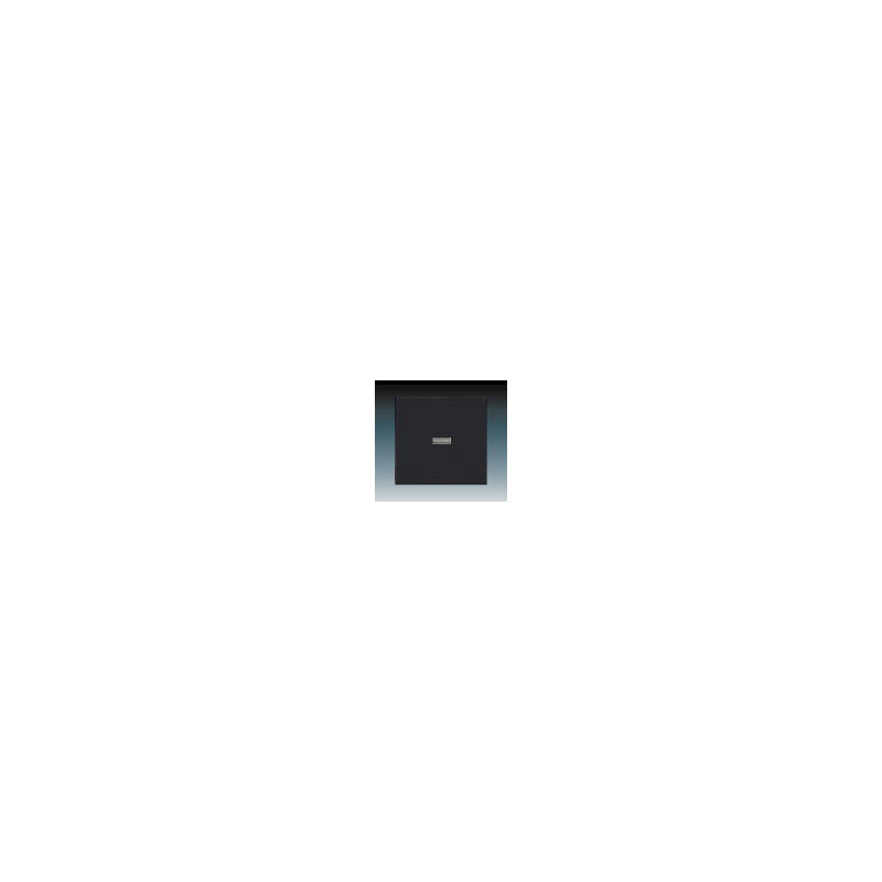ABB 3559B-A00653885 Kryt spínače jednoduchý, s čirým průzorem, mechová černá