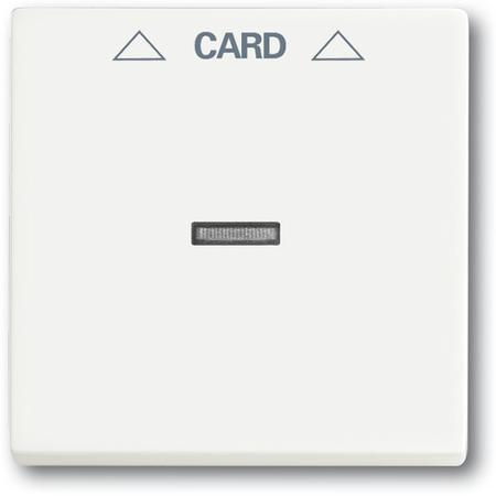 ABB 2CKA001710A3928 Kryt spínače kartového, s čirým průzorem, mechová bílá