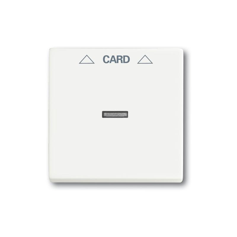 ABB 2CKA001710A3928 Kryt spínače kartového, s čirým průzorem, mechová bílá