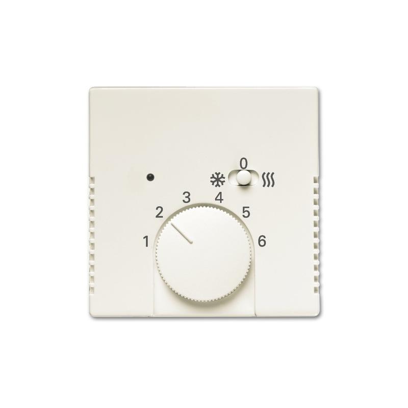 ABB 2CKA001710A4048 Kryt termostatu pro topení/chlazení, hliníková stříbrná