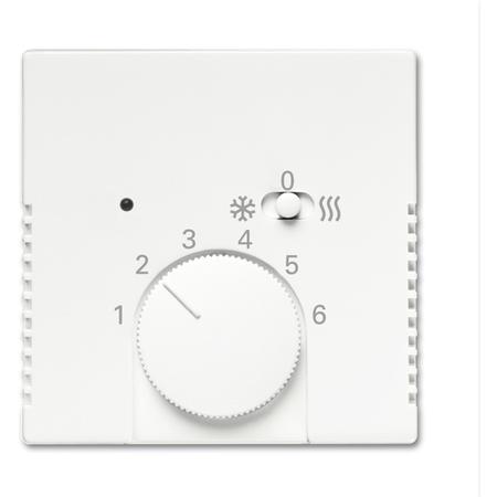 ABB 2CKA001710A4051 Kryt termostatu pro topení/chlazení, mechová bílá