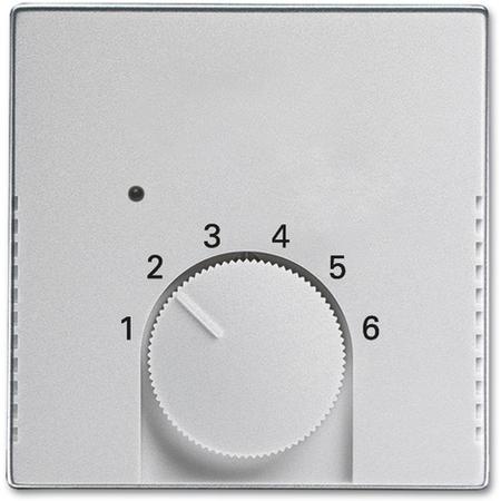 ABB 2CKA001710A4016 Kryt termostatu pro topení/chlazení, hliníková stříbrná