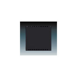 ABB 2CKA006599A2967 Kryt modulu stmívacího výkonového nebo termostatu komerčního, mechová černá