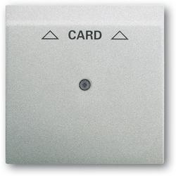ABB 2CKA001753A0080 Kryt spínače kartového, s čirým průzorem, saténová stříbrná