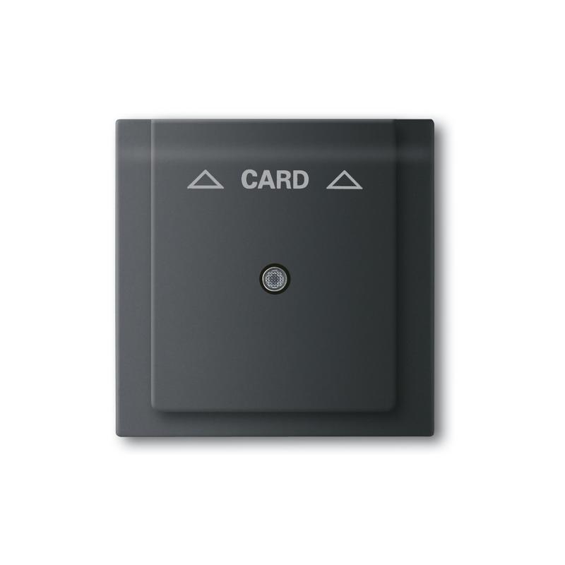 ABB 2CKA001753A0159 Kryt spínače kartového, s čirým průzorem, mechová černá