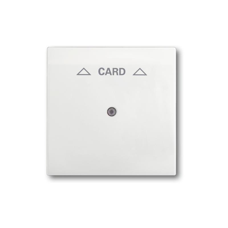 ABB 2CKA001753A0190 Kryt spínače kartového, s čirým průzorem, mechová bílá