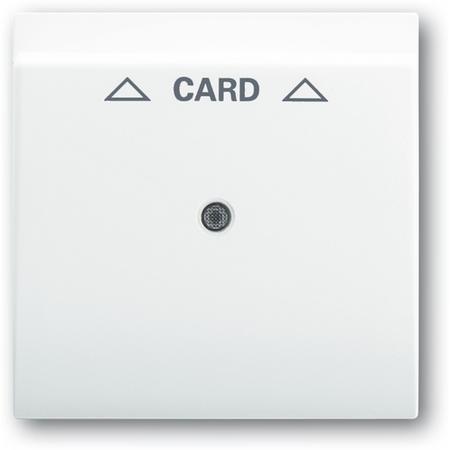 ABB 2CKA001753A6703 Kryt spínače kartového, s čirým průzorem, alpská bílá