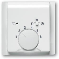 ABB 2CKA001710A3577 Kryt termostatu prostorového, s otočným ovládáním, alpská bílá