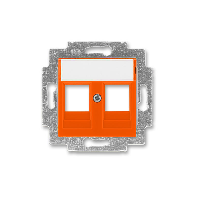 ABB 5014H-A01018 66 Kryt zásuvky komunikační, oranžová