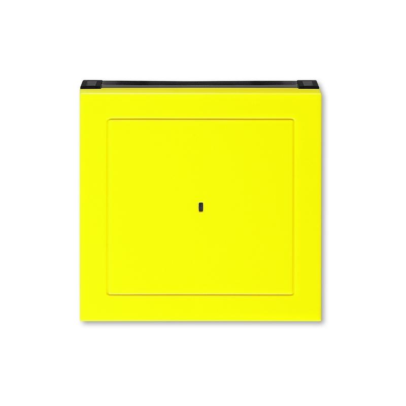 ABB 3559H-A00700 64 Kryt spínače kartového, žlutá/kouřová černá