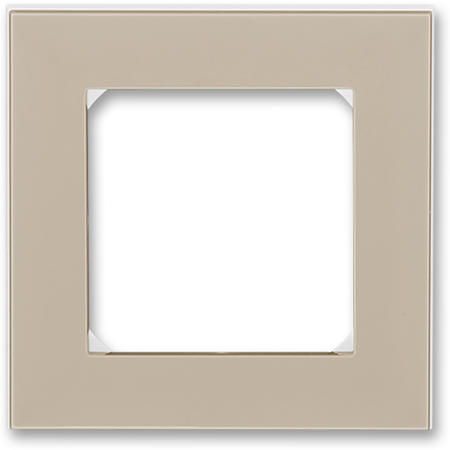ABB 3901H-A05010 18 Rámeček jednonásobný, macchiato/bílá
