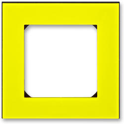 ABB 3901H-A05010 64 Rámeček jednonásobný, žlutá/kouřová černá