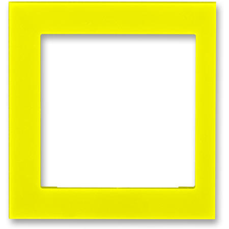 ABB 3901H-A00255 64 Kryt rámečku s otvorem 55x55, krajní, žlutá