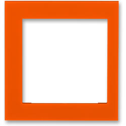 ABB 3901H-A00255 66 Kryt rámečku s otvorem 55x55, krajní, oranžová