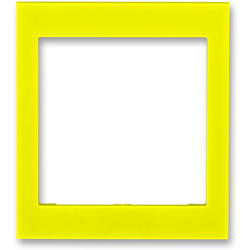 ABB 3901H-A00355 64 Kryt rámečku s otvorem 55x55, střední, žlutá
