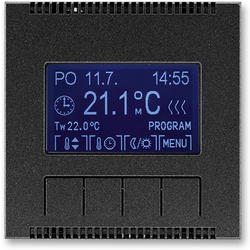 ABB 3292M-A10301 37 Termostat univerzální programovatelný (ovládací jednotka), onyx