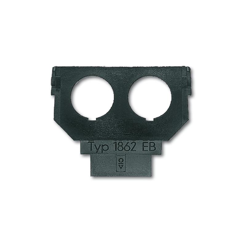 ABB 2CKA001764A0133 Maska nosná s 2 otvory, pro 2 diodové vestavné zásuvky