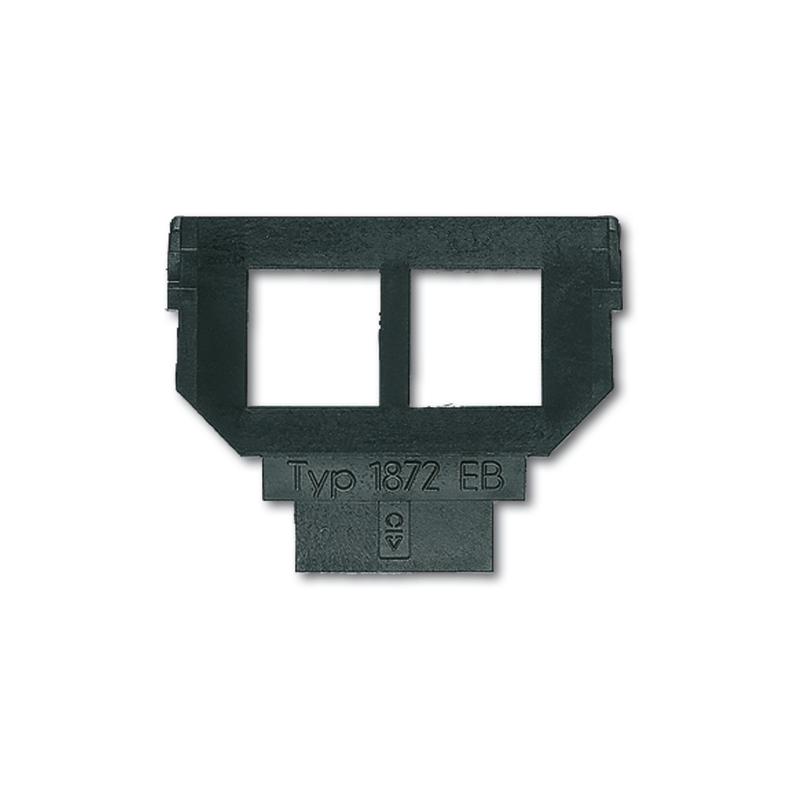 ABB 2CKA001764A0281 Maska nosná s 2 otvory, pro 2 zásuvky Avaya (MPS 100E, MGS 200)