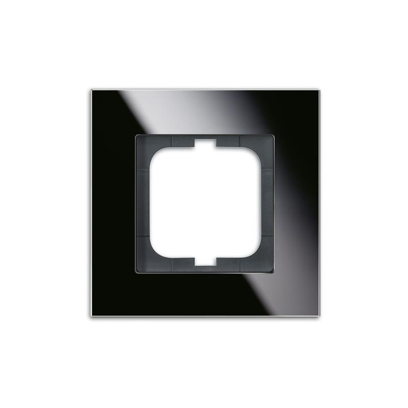 ABB 2CKA001754A4322 Rámeček jednonásobný, černé sklo