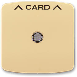 ABB 3559A-A00700 D Kryt spínače kartového, s čirým průzorem, béžová