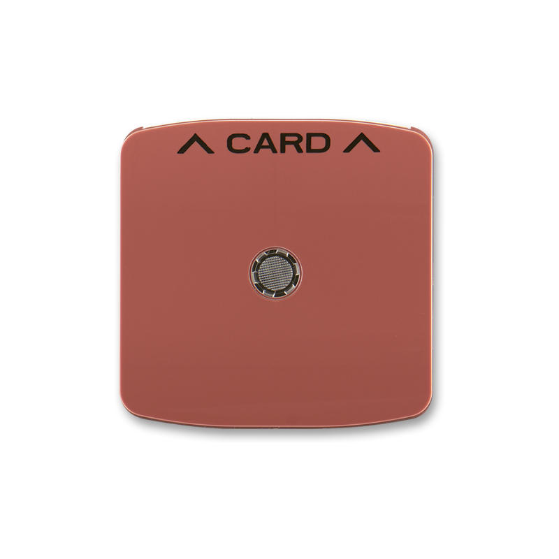 ABB 3559A-A00700 R2 Kryt spínače kartového, s čirým průzorem, vřesová červená