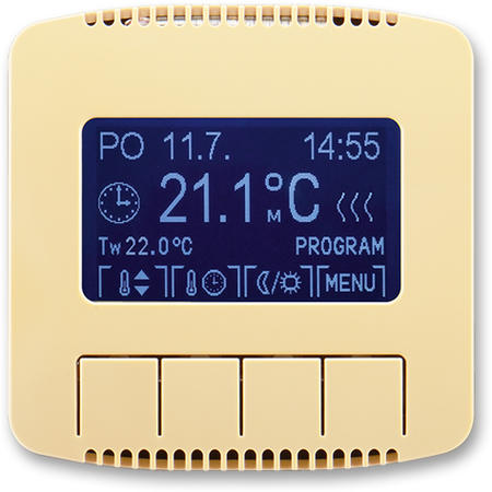 ABB 3292A-A10301 D Termostat univerzální programovatelný (ovládací jednotka), béžová