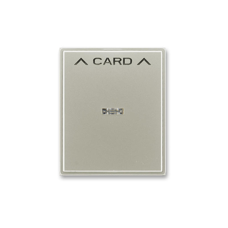 ABB 3559E-A00700 32 Kryt spínače kartového, s čirým průzorem, starostříbrná