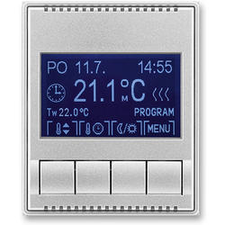 ABB 3292E-A10301 08 Termostat univerzální programovatelný (ovládací jednotka), titanová