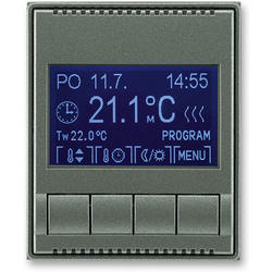 ABB 3292E-A10301 34 Termostat univerzální programovatelný (ovládací jednotka), antracitová