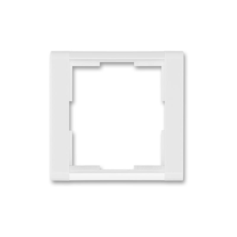 ABB 3901F-A00110 03 Rámeček jednonásobný, bílá/bílá