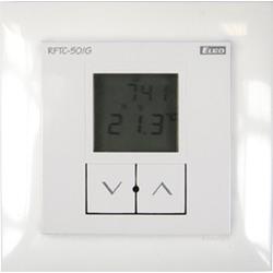 ELKO EP   RFTC-50/G Digitální RF regulátor teploty, polosestava - bílá)
