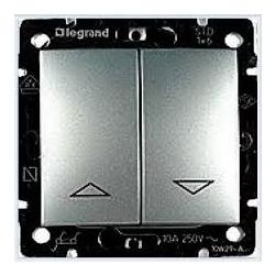 Legrand 770114 VALENA hliník tlačítko ovládání žaluzií